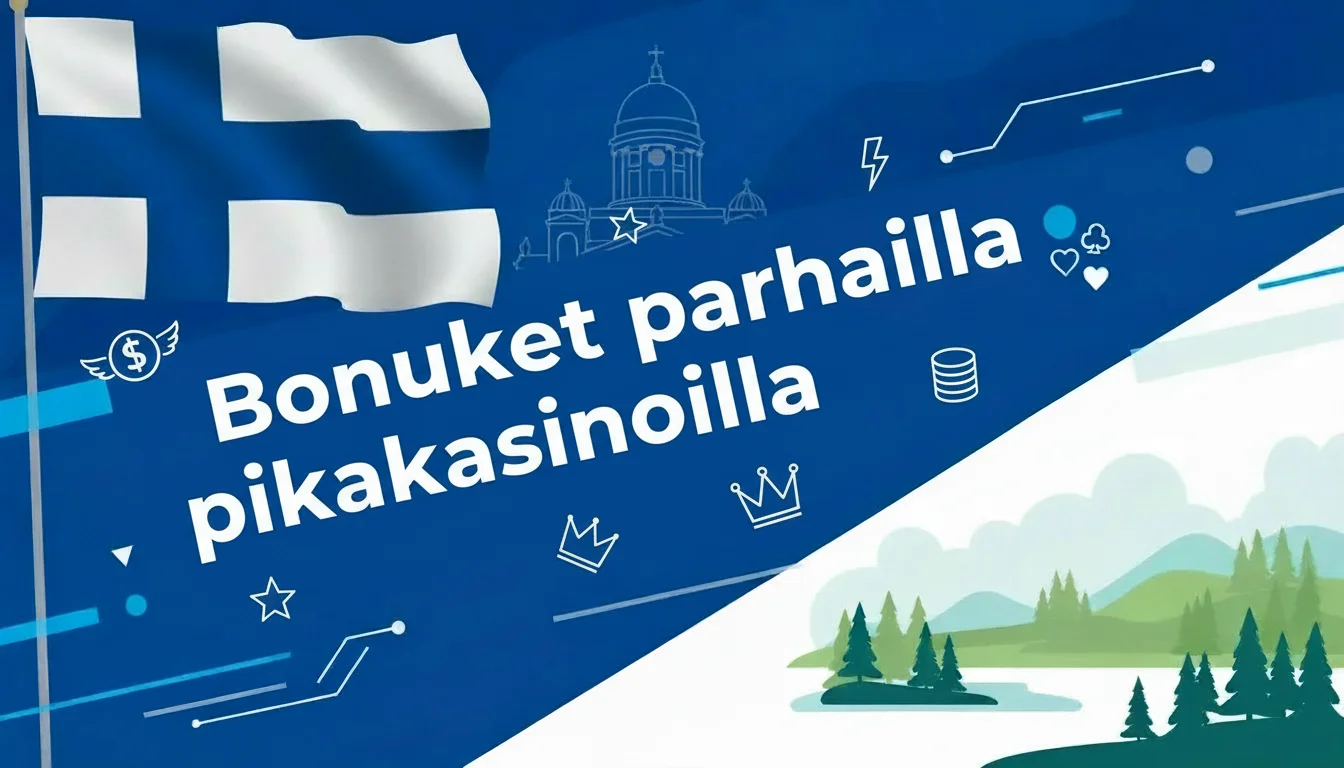 Bonusedut pikakasinoilla banner