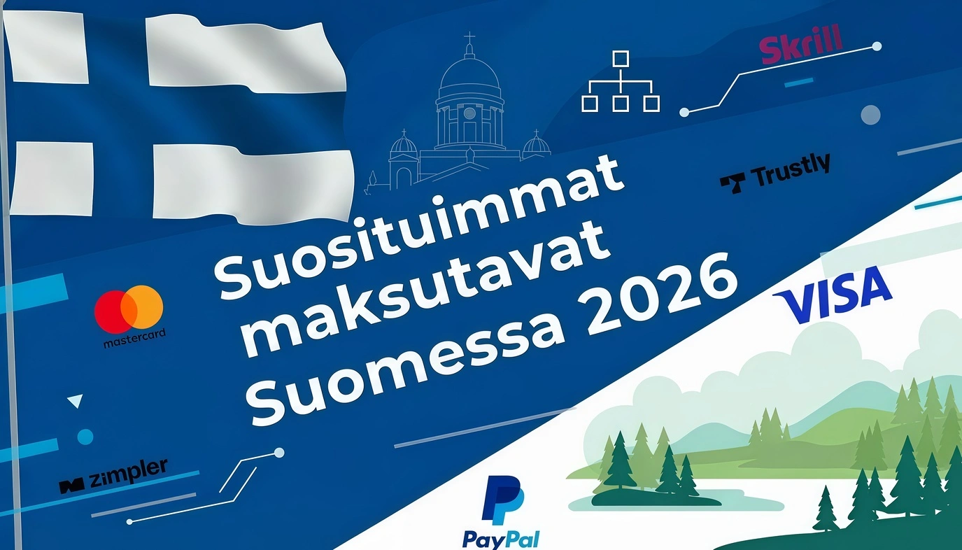 Suosituimmat maksutavat Suomessa 2026 nettikasinoilla – suomalaisille pelaajille parhaat vaihtoehdot